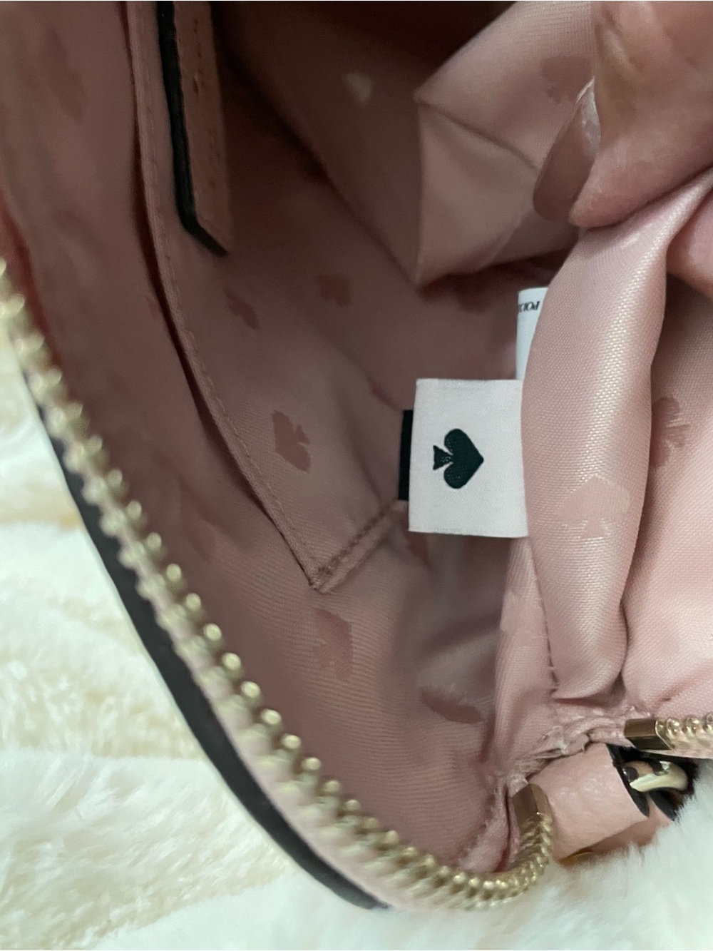 NWT Kate Spade Southport Ave in Rosy Cheeks Pebbled Leather Dome Crossbody - Picture 3 of 8